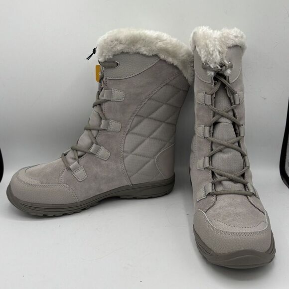 Columbia Womens Ice Maiden II Snow Boot Gray Size 8.5 New - Picture 5 of 9